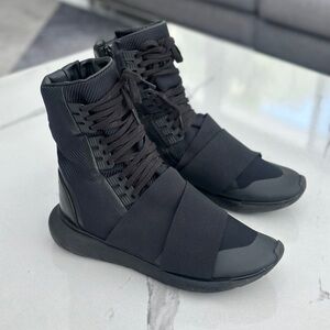 Adidas Y3 Qasa Boots Black